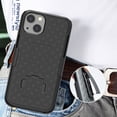 thumbnail image 6 of Compatible for Apple iPhone 13 Case with Tempered Glass Screen Protector Belt Clip Holster Protection Phone Cover [Black], 6 of 6