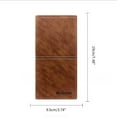thumbnail image 6 of Vintage Men's Wallet Coin Purse Sleek and Practical Long Clutch Card Holder, 6 of 13