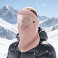 thumbnail image 2 of Unique Bargains 1 Pc Windproof Face Mask Removable Balaclava for Cycling Pink, 2 of 6