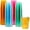 M Colorful, variant on 200 Pack Gold Plastic Cups 10 Oz Clear Cup Gold Rimmed Disposable Wine Glasses Fancy Disposable Party Cups Tumblers Drinking Cup Plastic Cocktail Glasses gold disposable cups for Party Wedding
