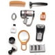 thumbnail image 4 of Set de peluquería para niños, juego de simulación de corte de pelo, ciencia y educación, juego de herramientas de peluquería, juguetes multifuncionales de estilista., 4 of 6