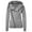 Gray, variant on Babysbule Winter Jackets for Women Women's Loose Fashion Lapel Coat Zipper Long Sleeve Fleece Hoodie Coat