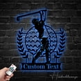 thumbnail image 3 of Handmadetneonsign Custom Text Golfing Metal Wall Art LED Light - Personalized Golfer Metal Sign, 3 of 5