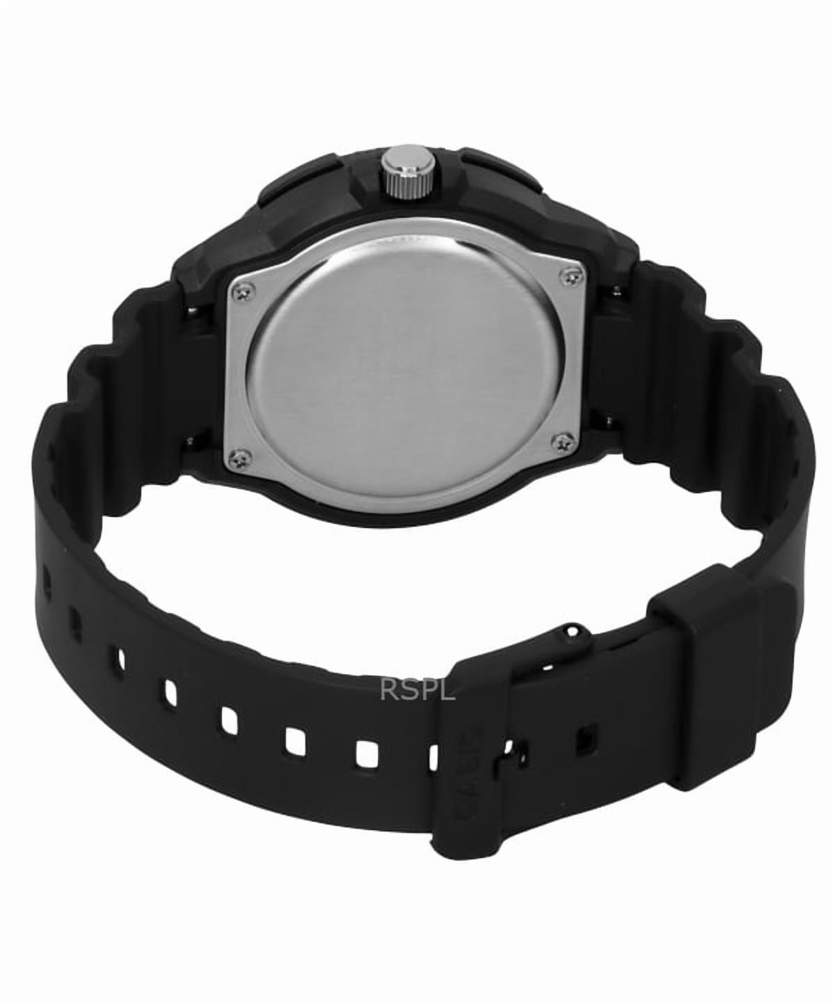 Casio Standard Analog Resin Strap Black Dial Quartz MRW-230H-1E1V 100M Mens Watch