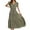 Green Womens Summer Dress, variant on USSUMA Beach Dresses for Women Casual Summer Pleated Flowy Swing Maxi Long Sun Dress Floral Print Short Sleeve Plus Sundresses V Neck Vacation Dress Wedding Guest