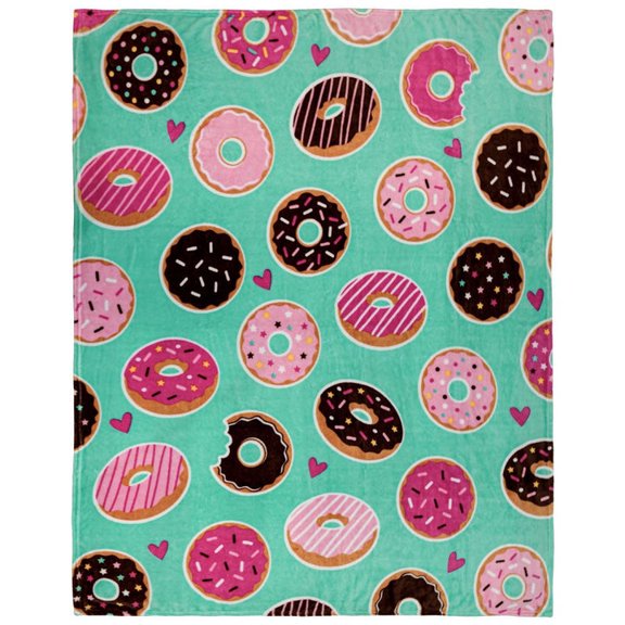 Donut Daydreams Soft Plush 50x60in Blanket
