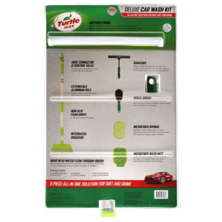 Turtle Wax Deluxe Flow Thru Car Wash Kit