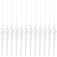 thumbnail image 2 of Xingjin Icicle Ornaments, Christmas Tree Decorations with Crystal Christmas Picks, Decorative Hanging Ornaments for Winter Holiday Displays, 2 of 5