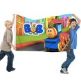 thumbnail image 2 of Bob el Tren Bandera impresa con temática, regalo perfecto para fanáticos, amigos y familiares, y adecuada para actividades al aire libre e interiores, decoraciones de fiesta. 120*180CM, 2 of 6