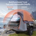 thumbnail image 6 of Costway 6.4' -6.7'  Full Size Regular Bed Truck Tent Pickup Carry Bag Outdoor Travel, 6 of 10