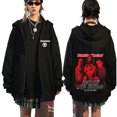 thumbnail image 3 of Sudadera con capucha de la banda de Rock para hombre, suéter informal con cremallera, Estilo Vintage, para Otoño e Invierno, 3 of 5