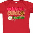 thumbnail image 4 of Inktastic Official Cookie Tester Christmas Cookies Boys or Girls Baby Bodysuit, 4 of 5