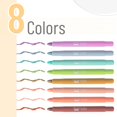 thumbnail image 2 of czcpp-- Gel Highlighter, 8 Pack, Assorted Colors, Bible Highlighters No Bleed, No Bleed Highlighters, Bible Highlighter, Bible Markers, Gel Highlighters for Bibles, Highlighter, 2 of 4