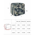 thumbnail image 6 of Navy Blue Geometric Stand Mixer Dust Cover with Storage Pocket & Handles, Abstract Modern Green Artwork Fits All Tilt Head & Bowl Lift Kitchen Appliance Cover Organizer Bag Accessories, 4.5-5 Quart, 6 of 6