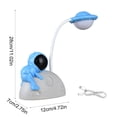 thumbnail image 3 of Linnome Creative Small Desk Lamp Astronaut Shaped LED Reading Eye Protection USB Bedside Night Light 11.02x4.72x2.76in, 3 of 6