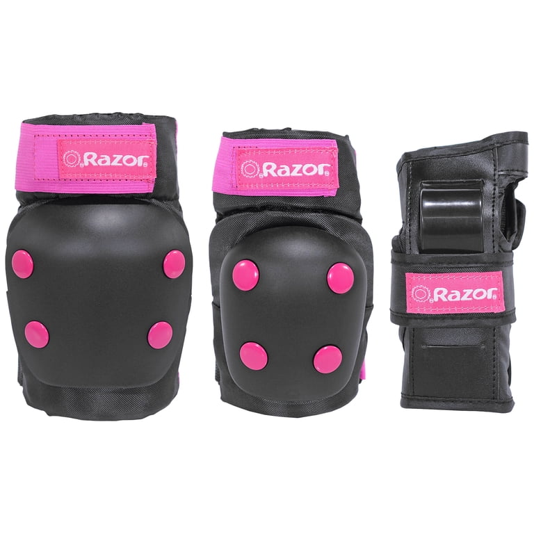 Razor Child's Protective Pad Set, Pink/Black photo 1