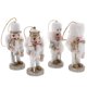 thumbnail image 4 of Decorative Nutcracker Figurine Christmas Table Decoration Traditional Christmas Style Wood 4Pcs, 4 of 5