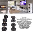 thumbnail image 3 of 4 Pcs Speaker Isolation Feet Pad, Speaker Foot Isolation Spikes Cone Pads Floor Protectors Shockproof Kit For Speaker,Subwoofer,,Turntable,Recorder CD DAC, 3 of 8
