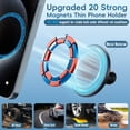 thumbnail image 2 of Soporte de teléfono Kaishengyuan con ventilación magnética para Ford F-150 2015-20, 2 of 7