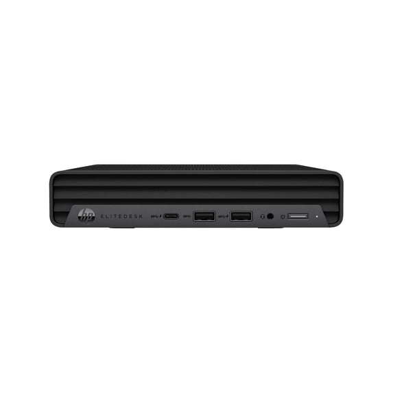 Restored HP EliteDesk 800 G6 Mini PC Intel Core i5-10500T 8GB RAM 256GB SSD Windows 11 Pro, Black