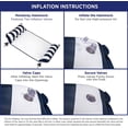 thumbnail image 2 of 4-in-1 Patented Thick, Non-Stick PVC Materia Monterey Hammock Pool Float & Water Hammock – Multi-Purpose, Inflatable Pool Floats for Adults, 2 of 2