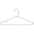 thumbnail image 3 of International Hanger White Plastic Tubular Suit Hanger for Tops or Pants, 36 Pack, 3 of 4