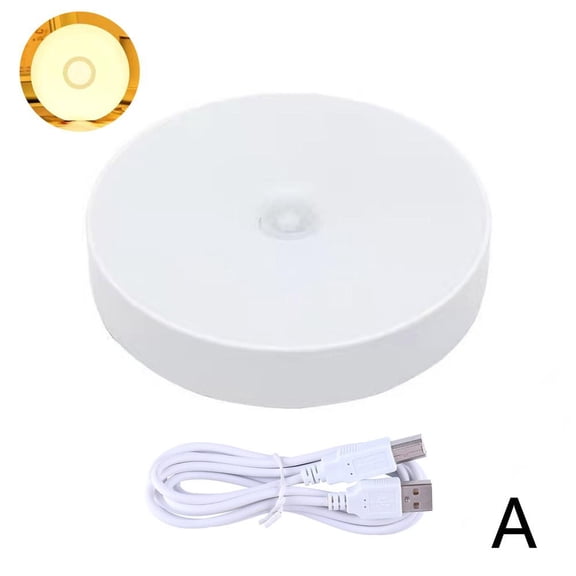 USB Charging Intelligent Motion Sensor Light Wireless LED Night Lamp Household Headlight Bedroom Wardrobe Lamp Bedside lamp,potato lamp, white outdoor light Stick flower light,mini wall Decora