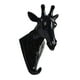 thumbnail image 4 of Lindo Animal Cabeza Forma Gancho De Pared Ropa para proteger Sombrero Resina Artesanal - Jirafa de oro and rosa Jirafa negra BLESIY Gancho Gancho Animal Ganchos, 4 of 6