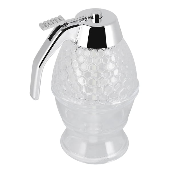Dispensador de miel, dispensador de jarabe de miel de 200 ml Dispensador de jarabe Recipiente para jarabe Instalación sin esfuerzo