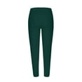 thumbnail image 5 of Outfmvch Yoga Pants Womens Fleece Pants Fleece Tights for Women High Waisted Leggings for Women Hiking Pants Women Fleece Sweatpants Women Green 3xl, 5 of 5