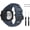 Blue, variant on Compatible with Suunto Core Watch Band, Classic Replacement Soft Wrist Band Strap with Metal Clasp for Suunto Core Smart Watch, Fits 5.51"-9.06" (140mm-230mm) Wrist, All Black