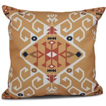 Simply Daisy 16" x 16" Jodhpur Medallion Geometric Outdoor Pillow