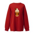 thumbnail image 3 of Ichuanyi liquidación de halloween de halloween halloween estampado holgazanería blusa de manga larga redonda de cuello redondo ICHUANYI WER202308216126, 3 of 4