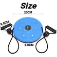 thumbnail image 3 of 2026 New Waist Sculptor, Waist Twister Machine Exercise with Arm Bands, Adjustable Ab Twister Board Twisting Waist Disc for Exercise, Legs, Buttocks & Hip, 3 of 7
