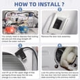 thumbnail image 5 of W11307244 W10682535 Washer Lid Lock Switch with W10837741 Washer Lid Strike by Micnce, Replacement for Kenmore Maytag Whirlpool Amana Washing Machine, Replace PS12704713 AP6832601 4920959 W10838613, 5 of 7