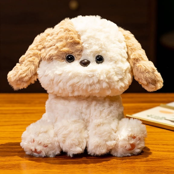 Sruoe Stuffed Animals, Easter Gifts for Kids, Dog Stuffed Animal Plush Toys, Beige Stuffed Animal & Plush Toy Soft Plush Puppy, Easter Gifts Toys Gifts Cute Stuffed Animals, Plush Dolls Girls Boys