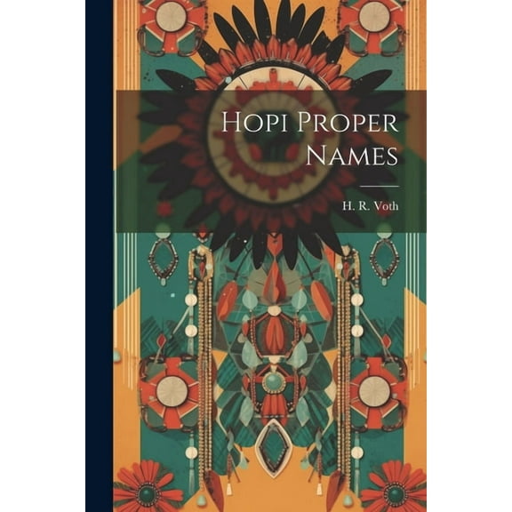 Hopi Proper Names (Paperback)