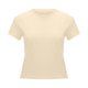 thumbnail image 5 of Top corto ajustado de manga corta para mujer - Camiseta básica informal con cuello redondo 2025 - Mezcla de rayón suave y elástico para uso diario, 5 of 5