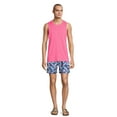 Endless Summer Men’s Printed Swim Trunks with Stretch, 5.5" Inseam