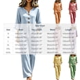 thumbnail image 3 of SELONE Dressy Matching Sets for Women Plus Size Plaid Henley Ruffle Blouse Wide Leg Long Pants Casual Workout Outfits, 3 of 7