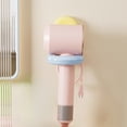 thumbnail image 4 of Kugisaki Hair Dryer Storage Rack Wall Mounted Household Non Perforated Suction Cup Dopamine Hair Dryer Storage Rack on Clearance, 4 of 6