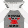 thumbnail image 4 of Inktastic My Grandparents Love Me Boys or Girls Long Sleeve Baby Bodysuit, 4 of 5