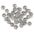 thumbnail image 6 of 100Pcs Hollow Metal Round Beads Loose Bead for Jewelry Findings Making Craft, 6 of 8