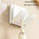 thumbnail image 5 of Xihbxyly Estante para Cepillos de Dientes, Organizador de Pared Sin Costuras, Fácil de Instalar, No Poroso, Diseño Hueco para Un Drenaje Rápido, para Baño y Cocina, Ahorra Espacio y Es Autoadhesivo., 5 of 7