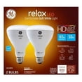 thumbnail image 3 of GE Lighting GE 2PK10W BR30 LED Bulb, 3 of 3