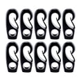 thumbnail image 1 of 10Pcs Black Plastic Bungee Hook Boats Shock Cord Hook Bungee Rope Rowing Boats Tie Cord Hook Kayak Accessories, 1 of 5