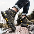 thumbnail image 6 of Mens Hiking Boots Non-Slip Outdoor Mid Top Ankle Boot Breathable Hiker Camping Trekking Shoes, 6 of 15