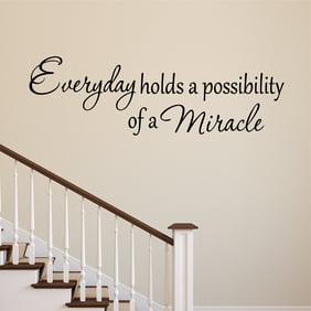 Vwaq Anything Is Possible Vinyl Wall Decal Inspirational Quote