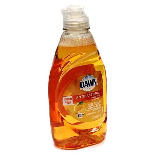 Dawn Ultra Antibacterial Liquid Dish Soap, Orange Scent, 7 Fluid Ounce