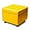 Yellow With Storage, variant on H&B Luxuries Tufted Leather Square Flip Top Storage Ottoman Cube Foot Rest